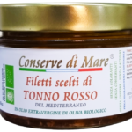 Filetti DI TONNO ROSSO in olio Extravergine di Oliva Biologico 8 x 200g