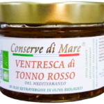 Filetti di Ventresca DI TONNO Rosso in olio Extravergine di Oliva Biologico 8 x 200g