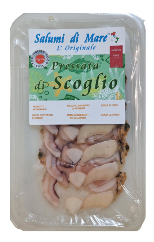 Sliced seafood soppressata 6 x 50gr