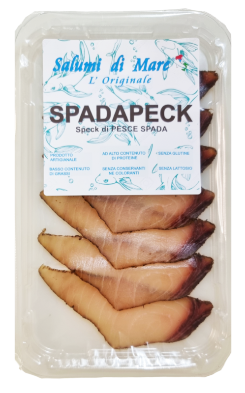 Sliced swordfish speck 6 x 50gr